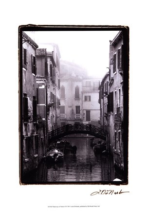Framed Waterways of Venice II Print