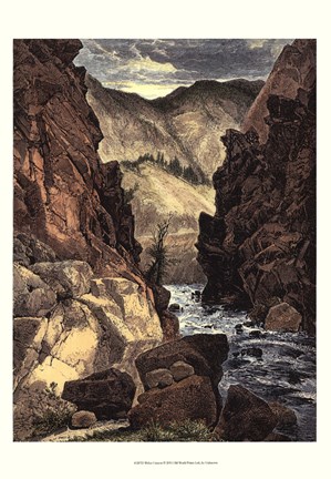 Framed Weber Canyon Print