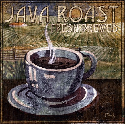 Framed Java Roast Print