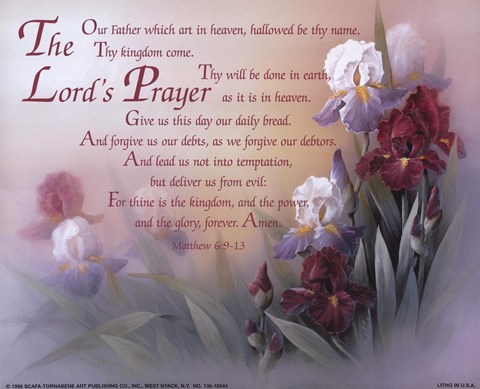 The Lord's Prayer Fine Art Print by T.C. Chiu at FulcrumGallery.com