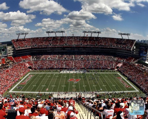 Framed Raymond James Stadium 2011 Print