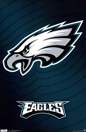 Framed Eagles - Logo 11 Print