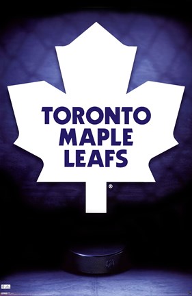 Framed Maple Leafs&#174; - Logo 09 Print