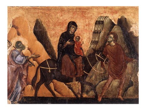 Framed Flight into Egypt Print