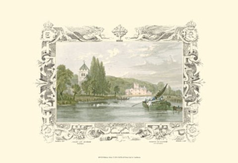 Framed Bisham Abbey Print