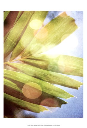 Framed Tropical Daydream I Print