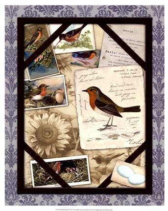 Framed Bird Watching IV Print