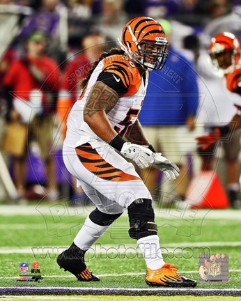 Framed Rey Maualuga 2012 Action Print