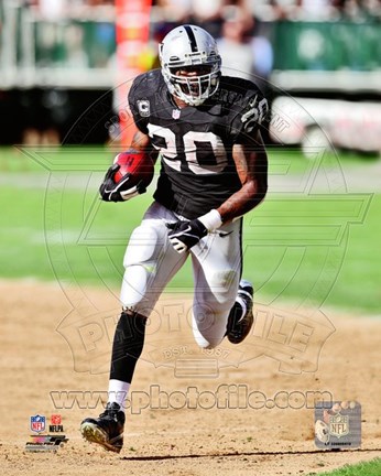 Framed Darren McFadden 2012 on the field Print