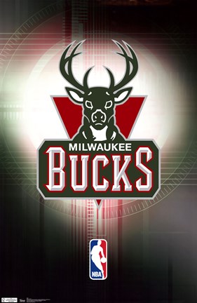 Framed Bucks - Logo 11 Print