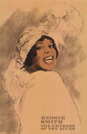 Framed Bessie Smith Print