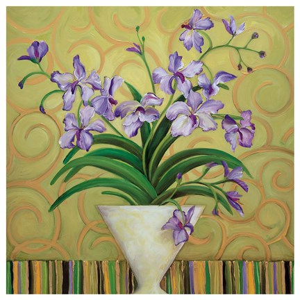 Framed Purple Spring Print