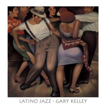 Framed Latino Jazz Print