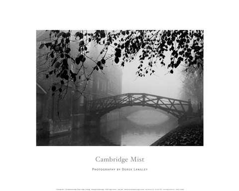 Framed Cambridge Mist Print