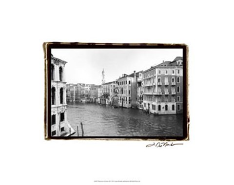 Framed Waterways of Venice XII Print