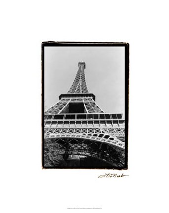 Framed Tour Eiffel Print