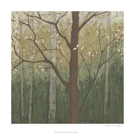 Framed Hudson River Forest II Print