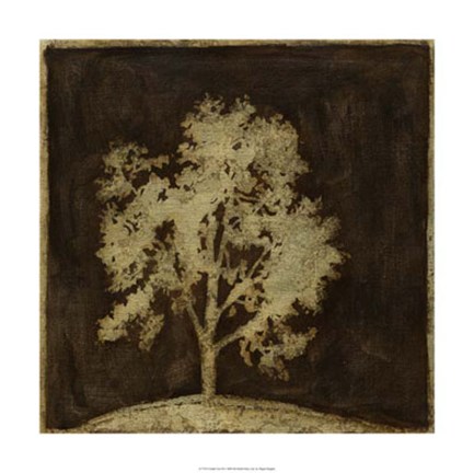 Framed Gilded Tree III Print