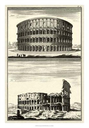 Framed Colosseum Print