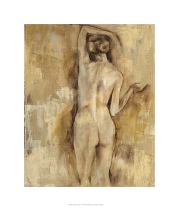 Framed Nude Figure Study V Print