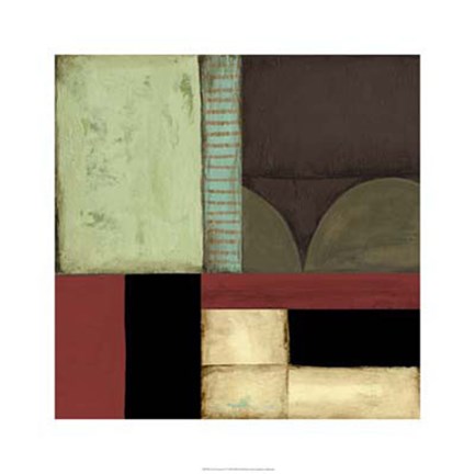 Framed Loft Abstract IV Print