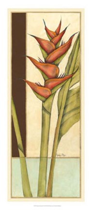 Framed Tropicana Botanical I Print