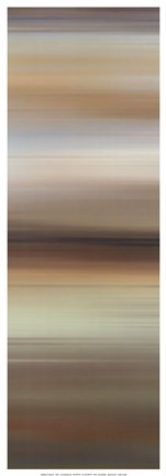 Framed Abstract Horizon II Print