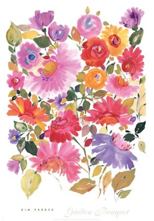 Framed Garden Bouquet Print