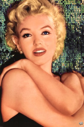 Framed Marilyn Monroe - Hug Print