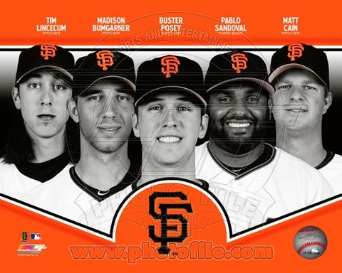 Framed San Francisco Giants 2013 Team Composite Print