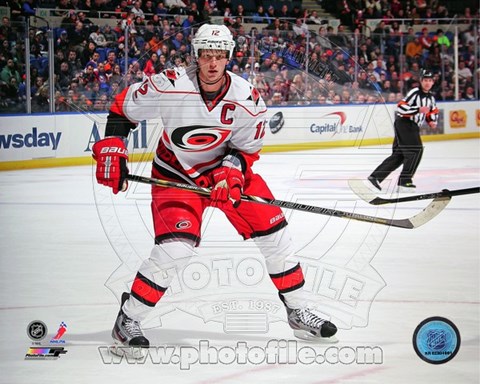 Framed Eric Staal 2012-13 Action Print