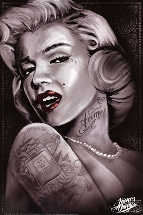Framed Marilyn Monroe - Marilyn1 - Ja Print