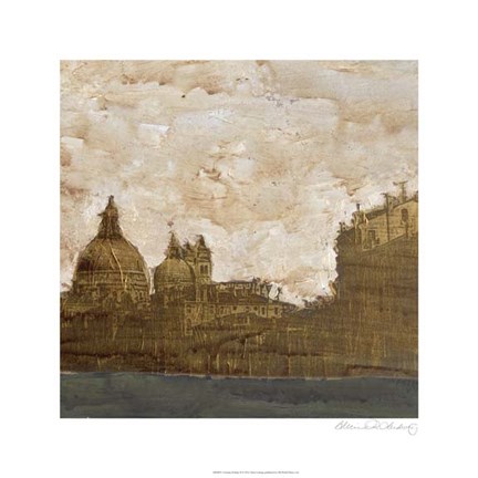 Framed Venetian Holiday II Print