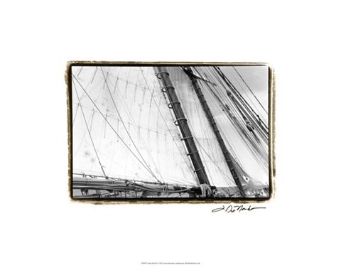 Framed Under Sail III Print