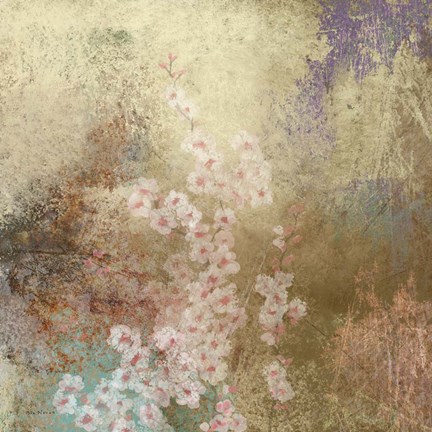 Framed Cherry Blossom Abstract I Print