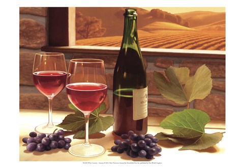 Framed Wine Country - Sonoma Print
