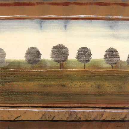 Framed Treescape II Print