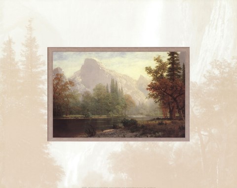 Framed Half Dome, Yosemite Print
