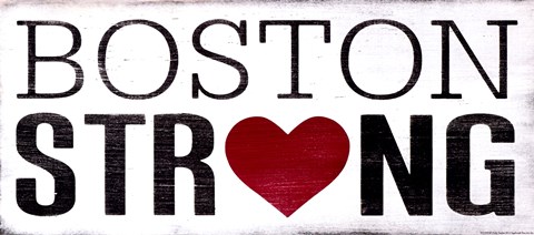 Framed Boston Strong Print