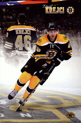 Framed Boston Bruins&#174; - D Krejci 13 Print
