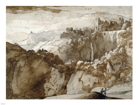 Framed View of Tivoli Print