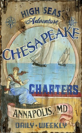 Framed Cheasepeake Print