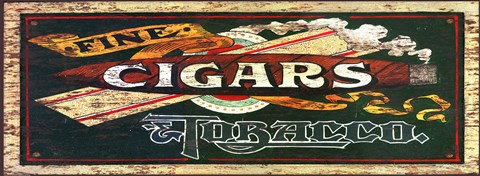 Framed Fine Cigars Print