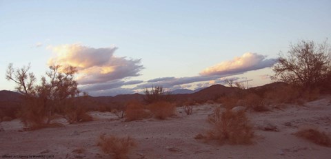 Framed Desert &amp; Sky Print