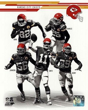 Framed Kansas City Chiefs 2013 Team Composite Print