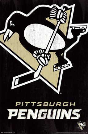 Framed Pittsburgh Penguins&#174; - Logo13 Print