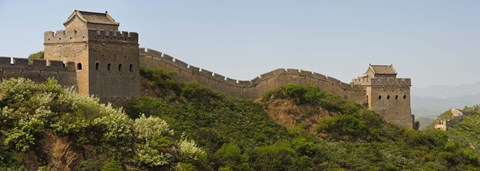 Framed Great Wall of China, Jinshangling, Hebei Province, China Print