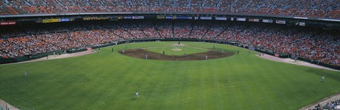 Framed Baseball stadium, San Francisco, California, USA Print