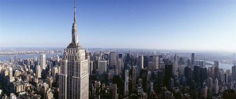 Framed Empire State Building, New York City, New York State, USA Print