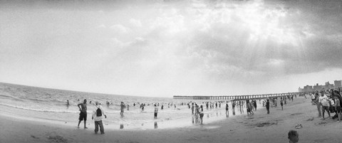 Framed Coney Island, Brooklyn, New York City Print